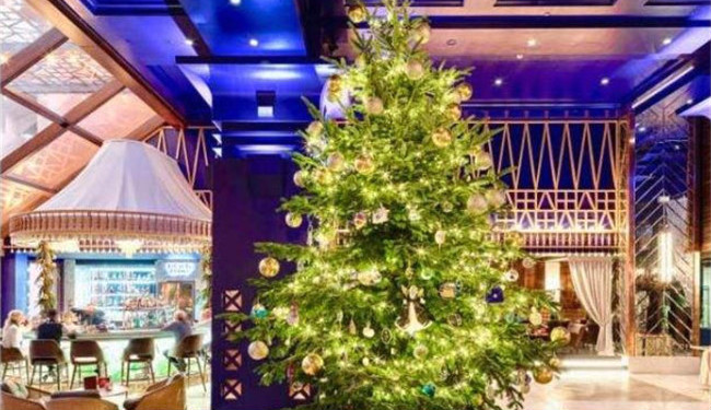 全球最贵圣诞树 价值1190万英镑树上缀满钻石和宝石