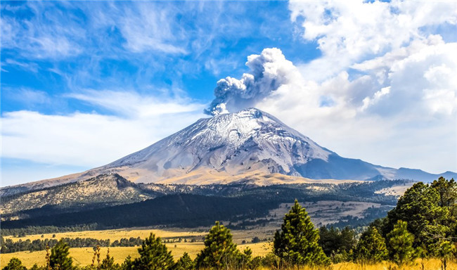 世界十大最令人惊叹的火山 日本富士山排名第一