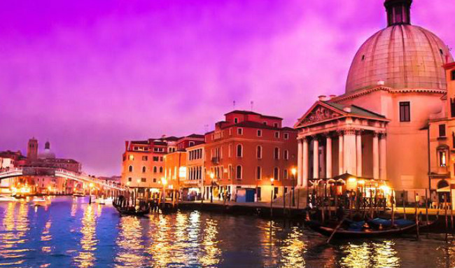世界十大最美日落排名 威尼斯粉色日落最为梦幻